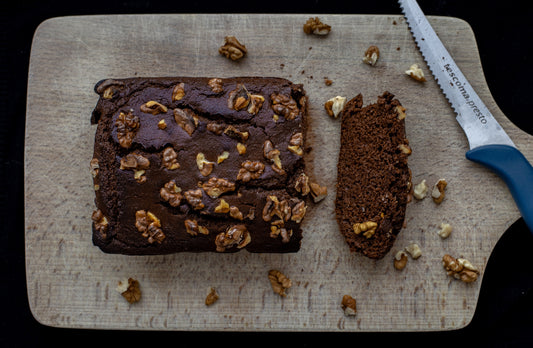 Blackout Chocolate Ashwagandha Banana Bread