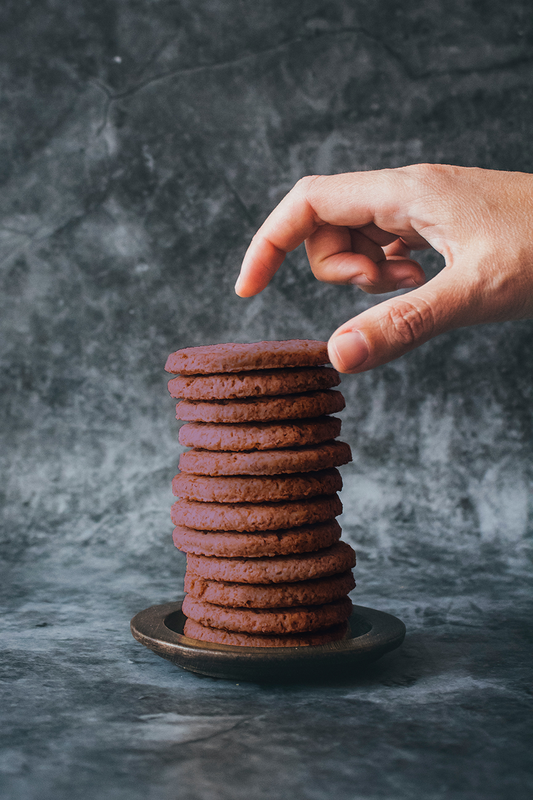 Hibiscus Triphala Digestive Cookies