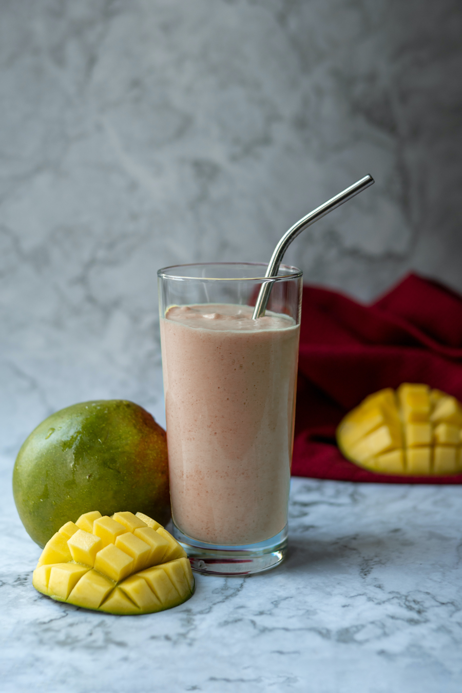 Hibiscus Ginger Mango Pineapple Smoothie